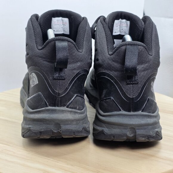 Size 9.5 - The North Face Vectiv Exploris 2 Mid Leather Hiking Boots Black - Picture 6 of 9